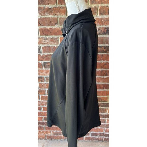 J. Jill FIT Women's Cowl Neck Black Pullover Top Size XL Excellent Condition - Picture 5 of 8